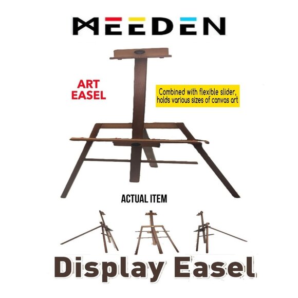 🛑 MEEDEN Versatile ➕🆒 EASEL Display Studio Frame Wood Adjustable 💸BUY NOW‼️ - Picture 3 of 16